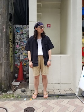 わくたさん（メンズ・177cm）の夏コーディネート