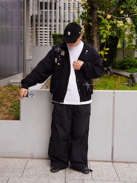 「BEAVER（ビーバー）のアイテム」を使った、わくたさん（メンズ・177cm）の秋コーディネート