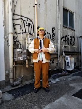 わくたさん(メンズ・177cm)の冬コーディネート