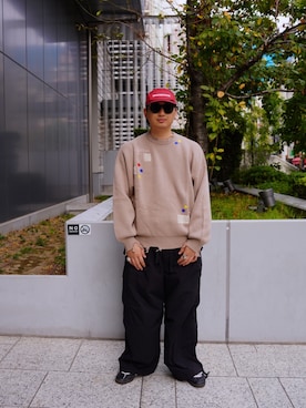 「BEAVER（ビーバー）のアイテム」を使った、わくたさん（メンズ・177cm）の秋コーディネート