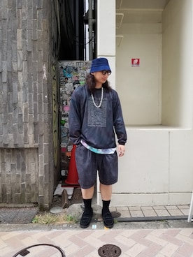 わくたさん（メンズ・177cm）の夏コーディネート