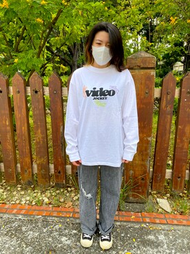「EXCELSIOR（エクセルシオール）のアイテム」を使った、洵兒さん（レディース・153cm）の冬コーディネート