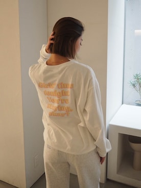 ALEXIA STAMさん（レディース・156cm）の冬コーディネート