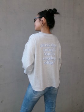 ALEXIA STAMさん（レディース・163cm）の冬コーディネート