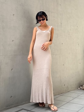 ALEXIA STAMさん（レディース・158cm）の秋コーディネート