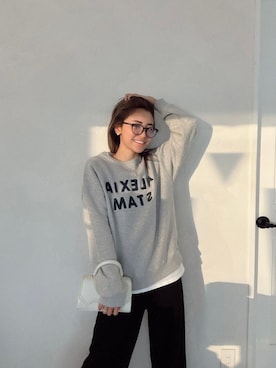 ALEXIA STAMさん(レディース・158cm)の冬コーディネート