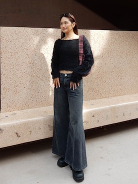 ALEXIA STAMさん（レディース・163cm）の秋コーディネート