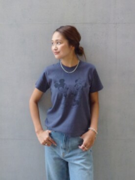 ALEXIA STAMさん（レディース・163cm）の夏コーディネート