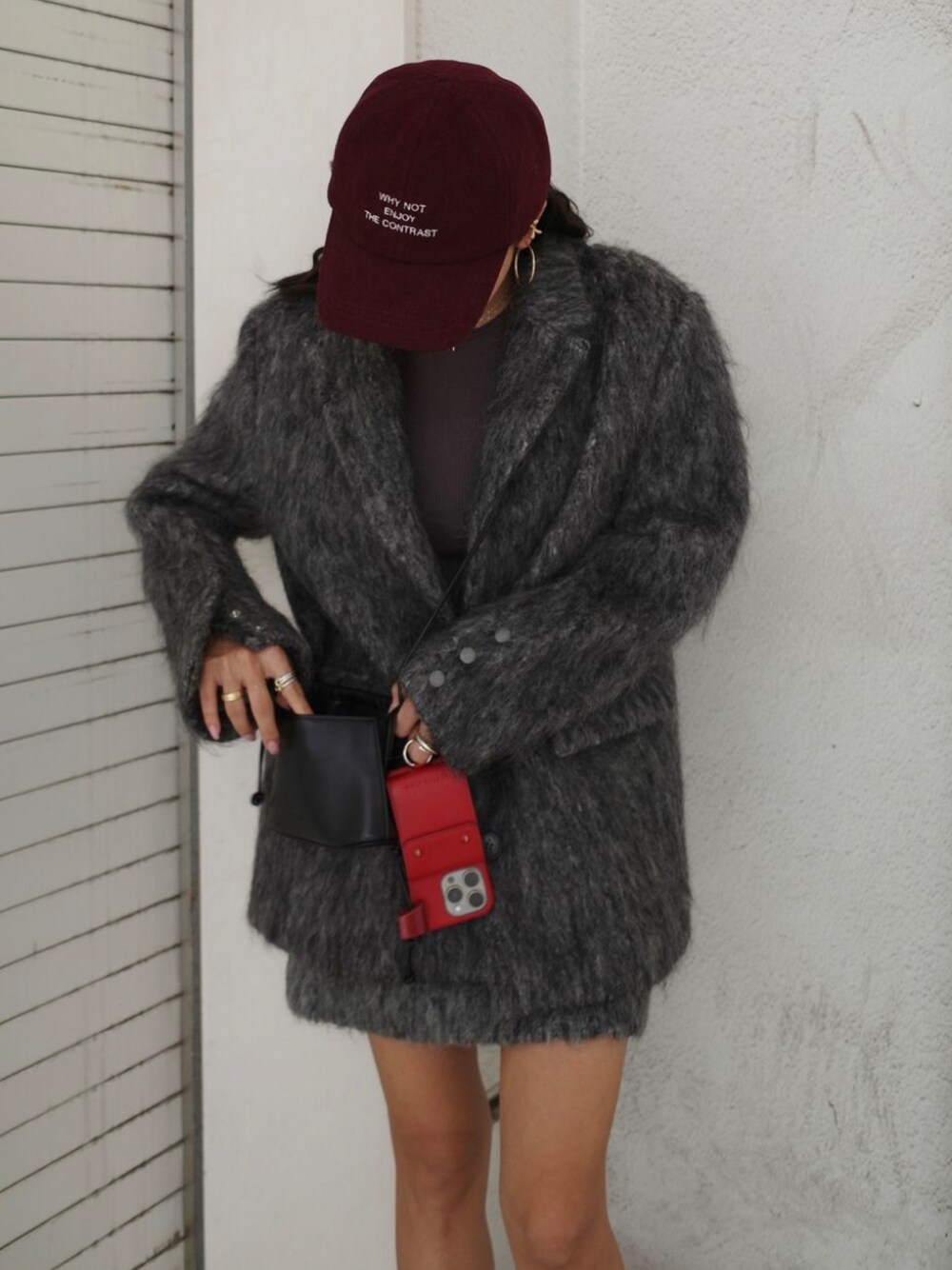 ALEXIA STAM（アリシアスタン）の「Oversized Shaggy Jacket