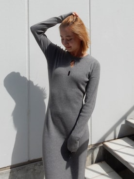 ALEXIA STAMさん（レディース・156cm）の秋コーディネート