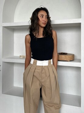 ALEXIA STAMさん（レディース・163cm）の春コーディネート