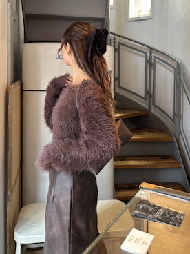 ALEXIA STAMさん（レディース・158cm）の秋コーディネート