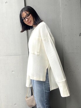 ALEXIA STAMさん（レディース・164cm）の秋コーディネート