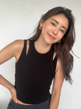 ALEXIA STAMさん（レディース・158cm）の夏コーディネート