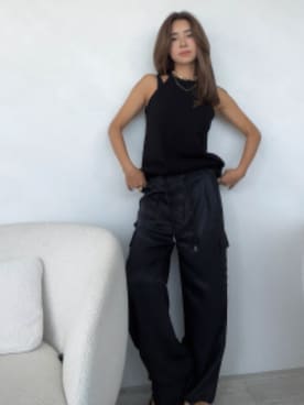 ALEXIA STAMさん(レディース・158cm)の夏コーディネート