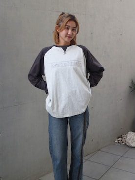 ALEXIA STAMさん（レディース・156cm）の秋コーディネート