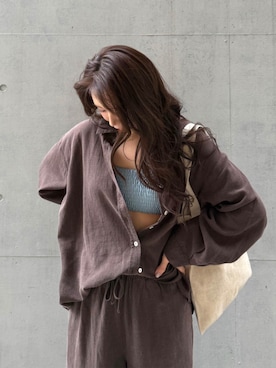 ALEXIA STAMさん（レディース・159cm）の春コーディネート