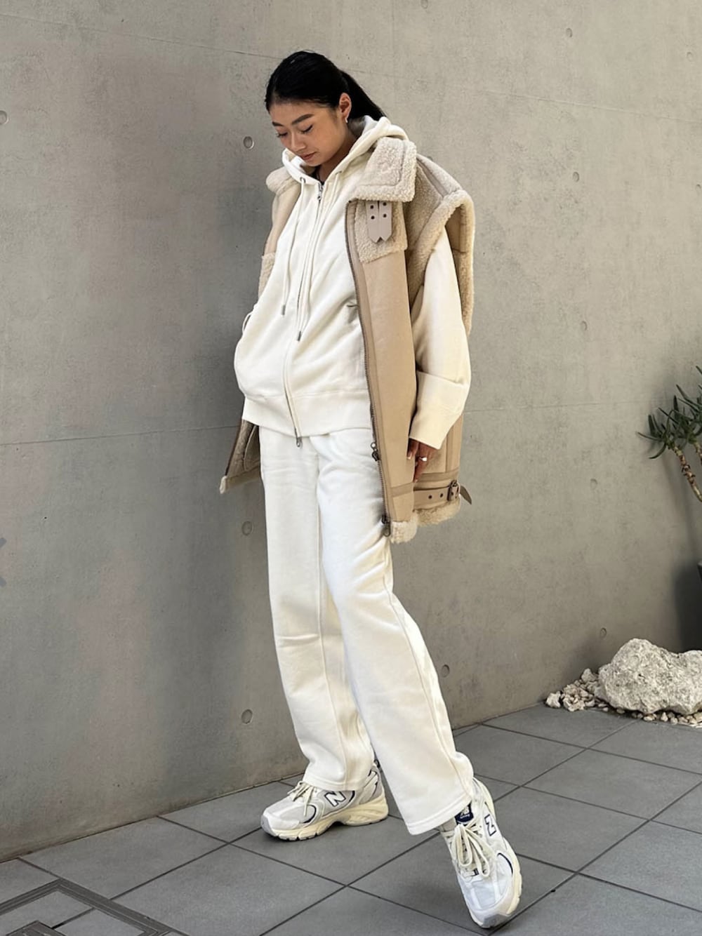 ALEXIA STAM（アリシアスタン）の「Logo Sweatshirt & Jogger