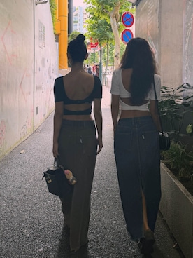 ALEXIA STAMさん(レディース・158cm)の秋コーディネート