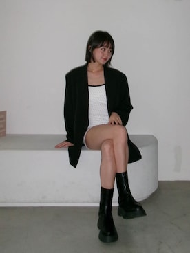 ALEXIA STAMさん（レディース・156cm）の夏コーディネート
