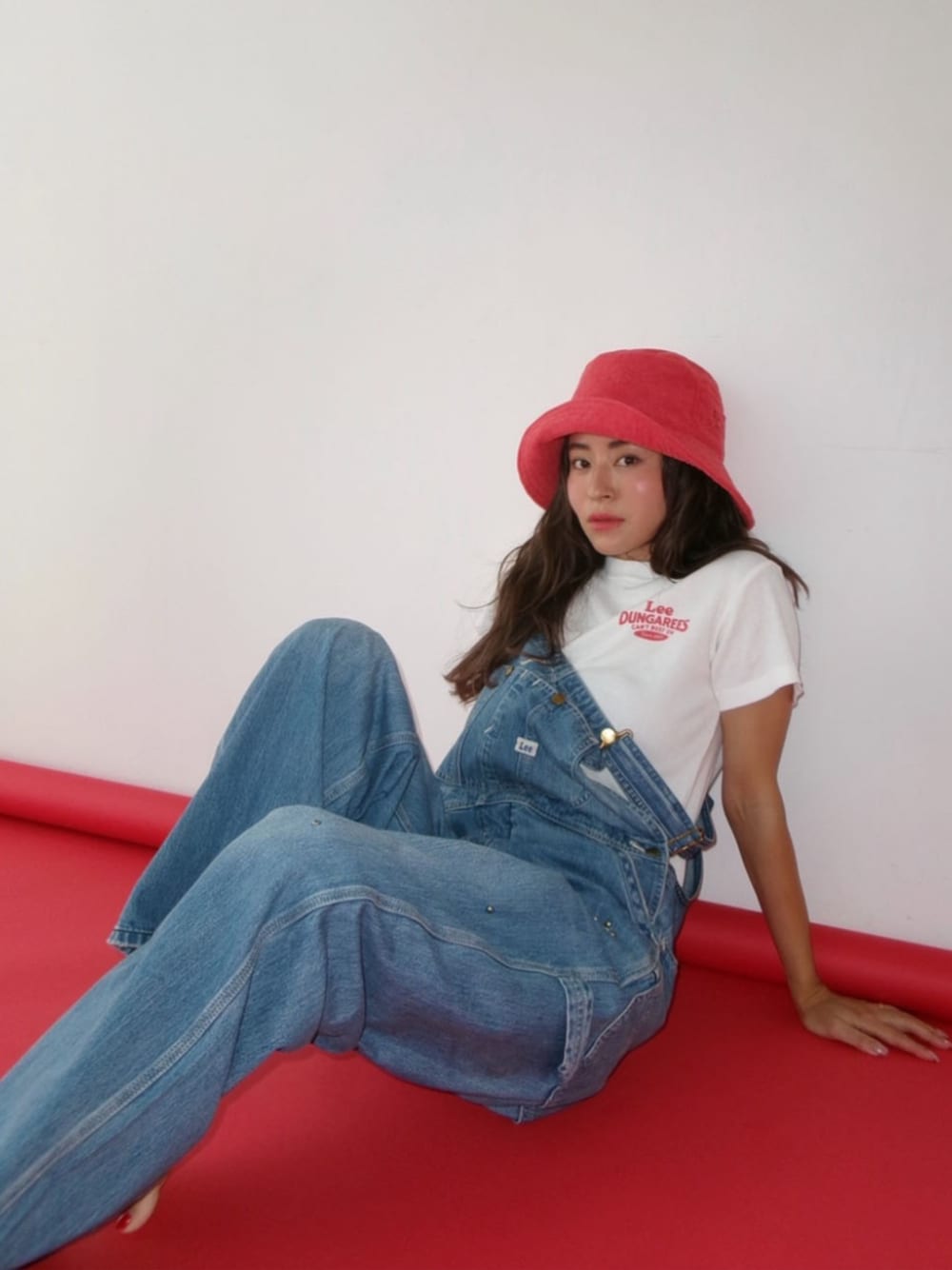 Lee x ALEXIA STAM Studded Overalls✨ Lee x ALEXIA STAM] Studded Overalls /Leeコラボ デニム