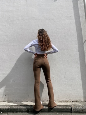 ALEXIA STAMさん（レディース・163cm）の秋コーディネート