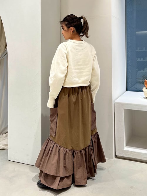 セール】Big Pocket Long Skirt /ビックポケットロングスカート