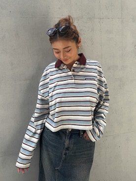 ALEXIA STAMさん（レディース・164cm）の秋コーディネート