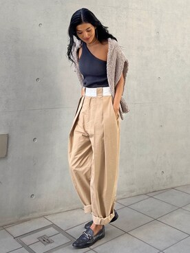 ALEXIA STAMさん（レディース・157cm）の春コーディネート