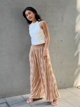 ALEXIA STAMさん(レディース・160cm)の夏コーディネート