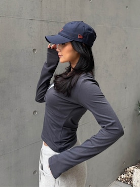 「カシュクール」｜ALEXIA STAMさん（レディース・157cm）の春コーディネート