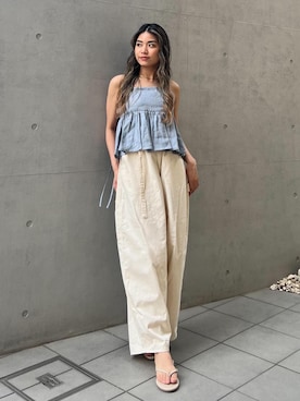 ALEXIA STAMさん(レディース・155cm)の夏コーディネート