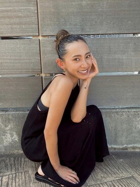 ALEXIA STAMさん（レディース・163cm）の夏コーディネート