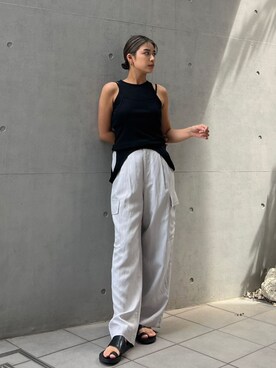 ALEXIA STAMさん（レディース・155cm）の夏コーディネート