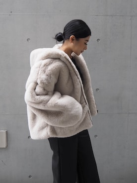 ALEXIA STAMさん（レディース・157cm）の秋コーディネート