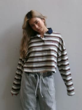 ALEXIA STAMさん（レディース・160cm）の秋コーディネート