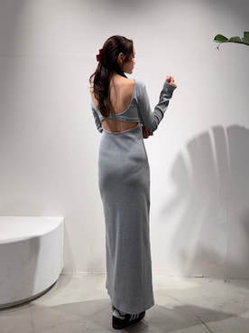 ALEXIA STAMさん（レディース・163cm）の冬コーディネート