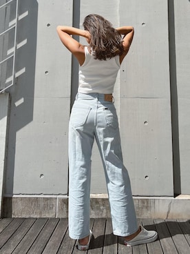 ALEXIA STAMさん（レディース・163cm）の夏コーディネート