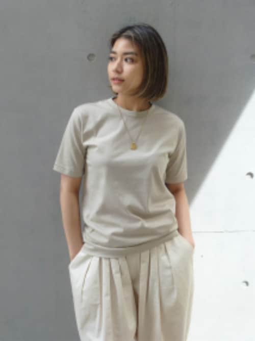 Basic Silky Cotton Tee /シルキーコットンTee（Tシャツ