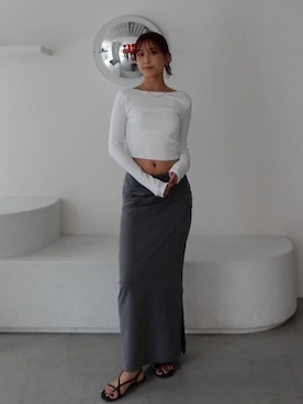 ALEXIA STAMさん（レディース・164cm）の秋コーディネート