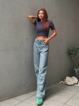 「シンプルおしゃれが好き」｜ALEXIA STAMさん（レディース・164cm）の秋コーディネート