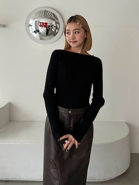 ALEXIA STAMさん（レディース・156cm）の秋コーディネート