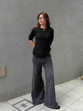 ALEXIA STAMさん(レディース・155cm)の秋コーディネート