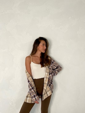 ALEXIA STAMさん（レディース・163cm）の秋コーディネート