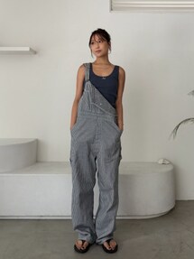 Lee x ALEXIA STAM] Studded Overalls /Leeコラボ デニム