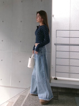 ALEXIA STAMさん（レディース・160cm）の秋コーディネート