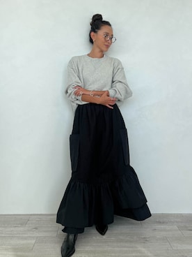 ALEXIA STAMさん（レディース・163cm）の夏コーディネート