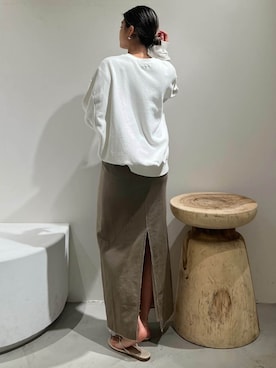 ALEXIA STAMさん（レディース・155cm）の冬コーディネート