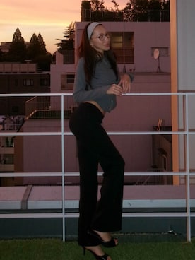 ALEXIA STAMさん（レディース・163cm）の秋コーディネート