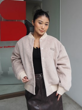 ALEXIA STAMさん（レディース・157cm）の秋コーディネート